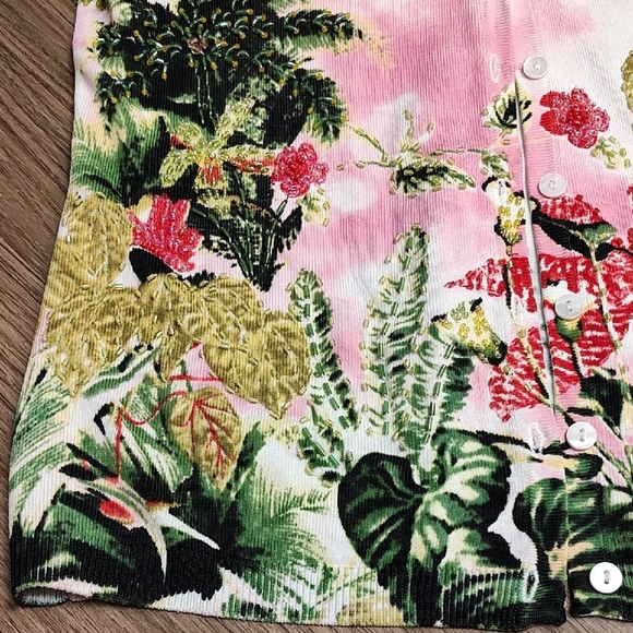 Vertigo Paris Pink Floral Cardigan - Picture 2 of 7